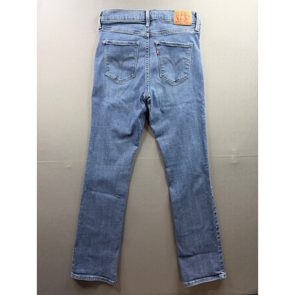 Levi's 315 Shaping Bootcut Jeans Womens Blue Stretch Denim 28x31
